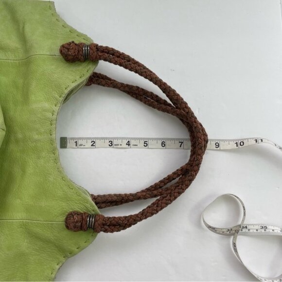 The Sak Pastel‎ Green Leather Bucket Bag - Picture 16 of 16